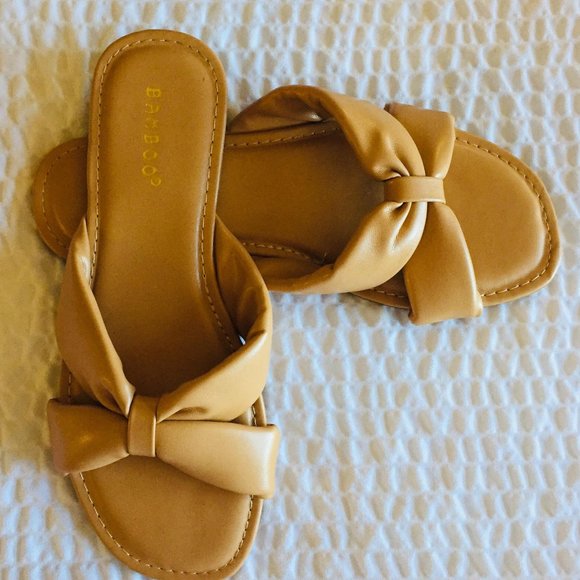 Bamboo Women's Slide Sandals - Picture 13 of 15